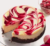 Chocolate Raspberry Chambord Cheesecake